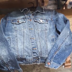 Trendy Blue Denim Jacket